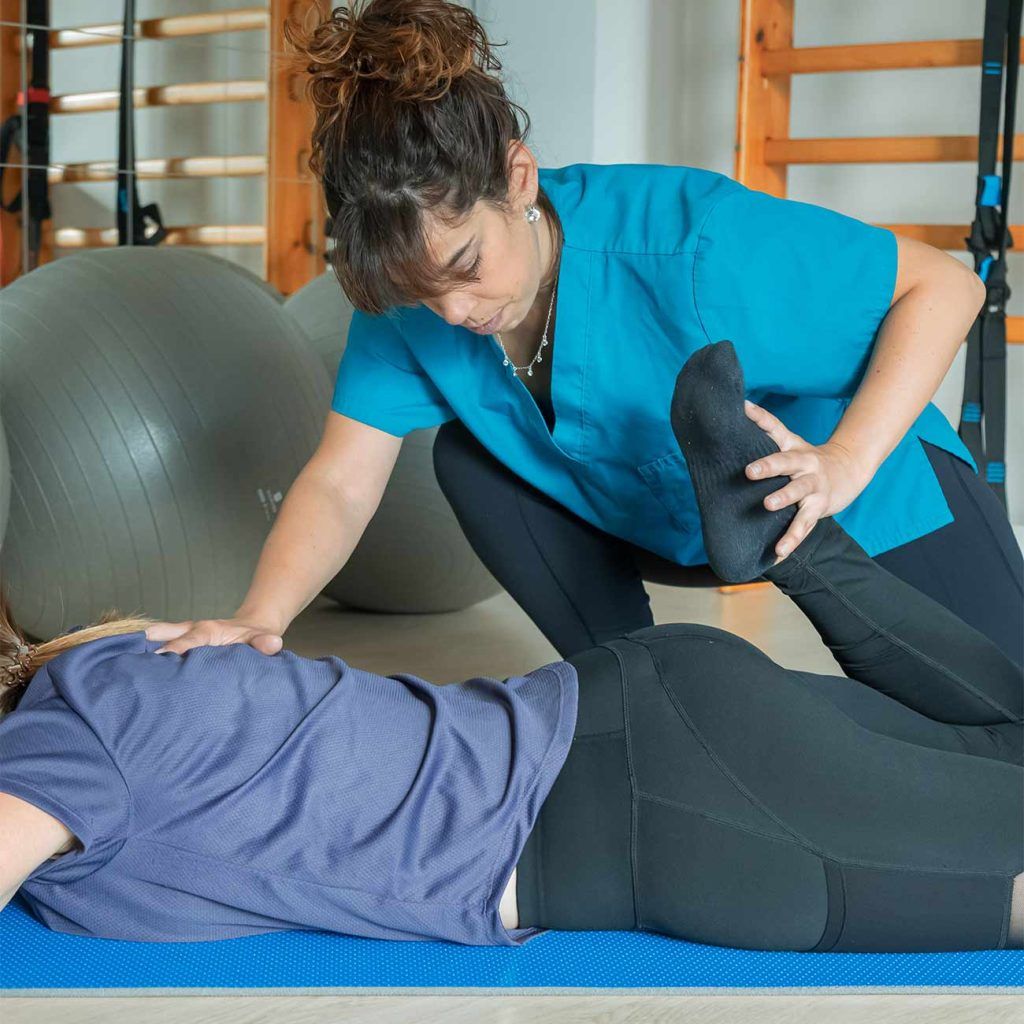 entrenament terapèutic dona